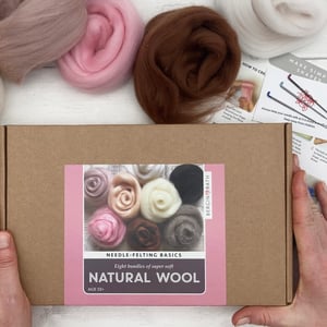 Image of Needle Felting Starter Kit - Natural