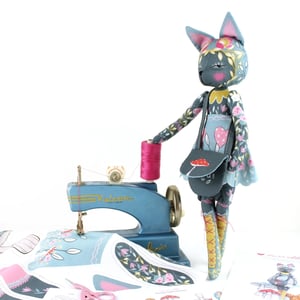 Image of Diy Dolly Kit - Flora the Forager and Mushroom Book