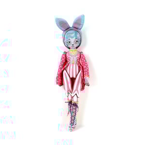 Image of DIY Dolly Kit - Mewky the Circus Ringmaster Cat Bunny Doll