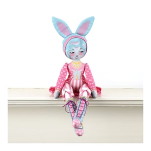 Image of DIY Dolly Kit - Mewky the Circus Ringmaster Cat Bunny Doll