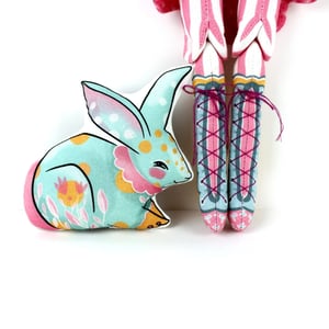 Image of DIY Dolly Kit - Mewky the Circus Ringmaster Cat Bunny Doll