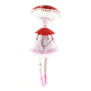 Image of Diy Kit - Patience the Mushroom Girl with 20 Zen Cards