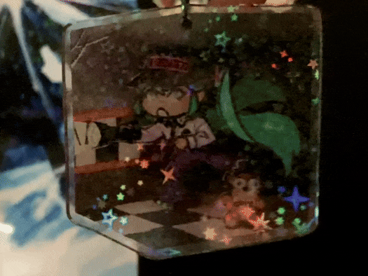 Security Miku Acrylic Charm