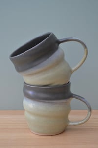 Image 1 of Charcoal Apple Blossom Spiral Mug