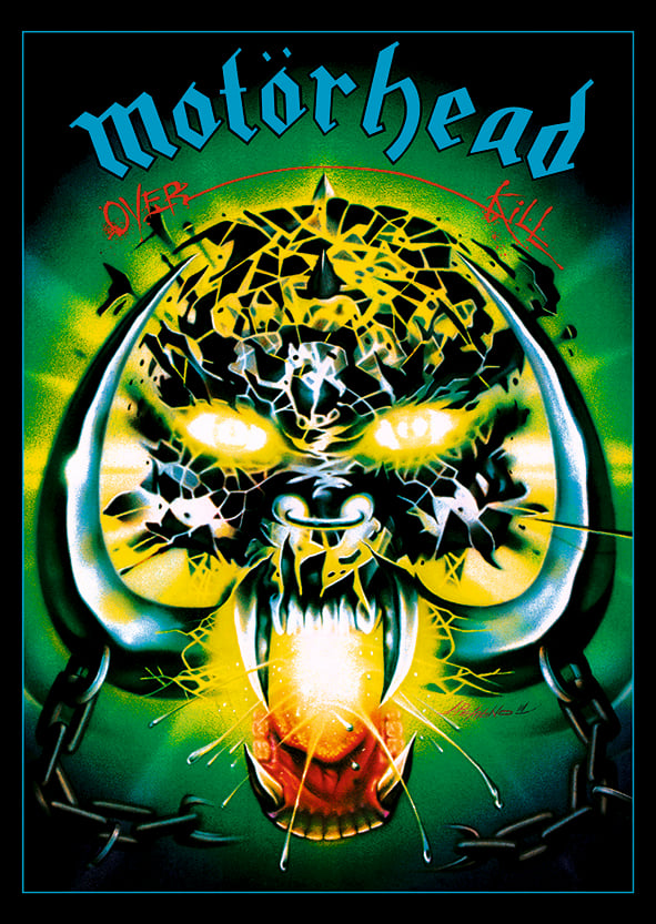 Motörhead Overkill Retro Posters