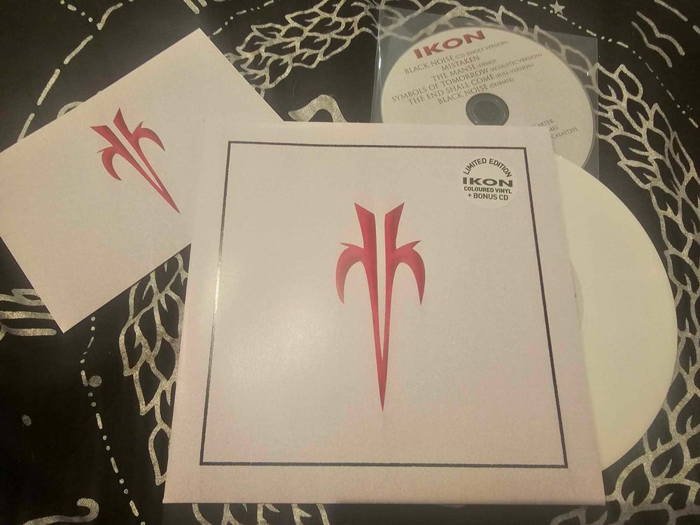 Image of BLACK NOISE 7" VINYL  CD AND POSTCARD