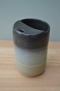 Image 1 of Charcoal Apple Blossom Travel Cup