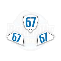 Race Number Boards to fit Triumph Daytona 675R 2013-2018