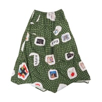 Image 2 of O1_ Midi skirt (dali)