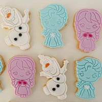 Image 3 of Frozen Character Cookies ☃️