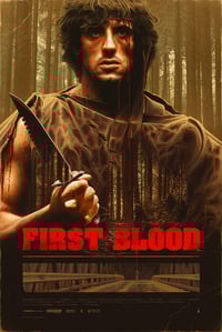 RAMBO First Blood "Hunt" REG - Artist Proof