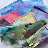 Image 1 of SLLD - Stitch a Little Landscape - hand dyed fabrics