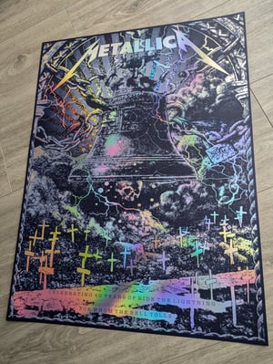 Image of METALLICA ' For Whom The Bell Tolls ' FOIL Variant AP