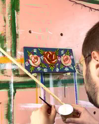 Image 4 of Canal Boat Roses Workshop