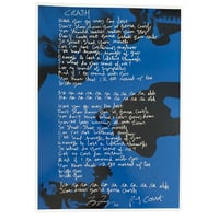 Image 2 of Hand written signed lyrics 