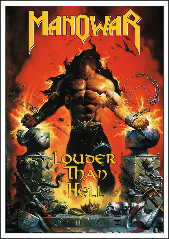 Manowar - Louder Than Hell | retro.posters