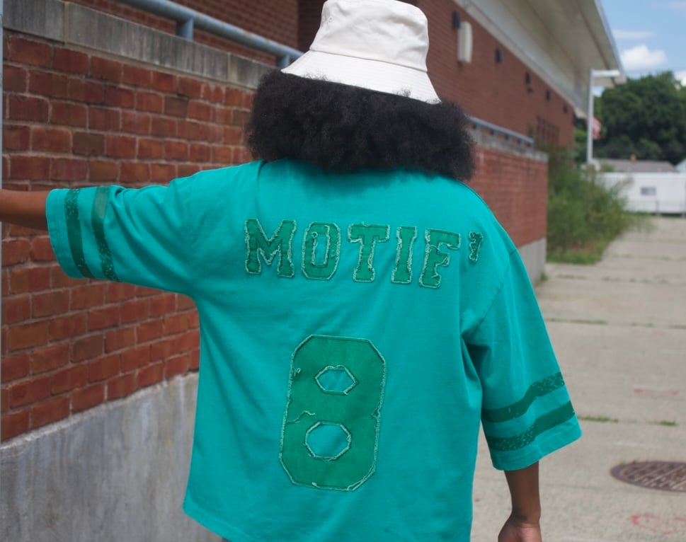 Image of Motiff Tshirt Jersey- GREEN