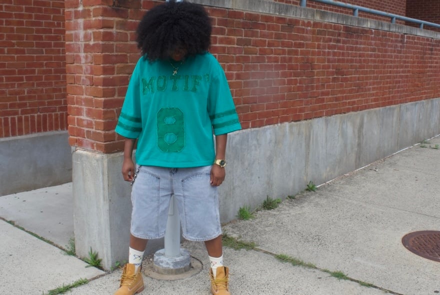 Image of Motiff Tshirt Jersey- GREEN