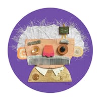 Albert Einstein Noggin'™ Sticker