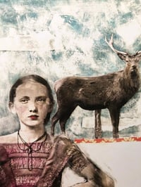 Image 2 of Deer-est One  quality art print 