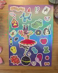 Clowncore Sticker Sheet 