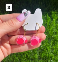 Image 3 of Kawaii Poyo Handmade Dangle Earrings
