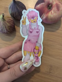 Image 2 of Cyclops Girl Sticker 