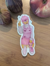 Image 1 of Cyclops Girl Sticker 