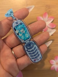 Image 3 of Hatsune Miku Vocaloid Keychain