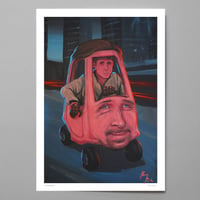 Drive Painting signed print