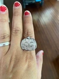 Image 3 of Sterling Jack-O-Lanter Rings