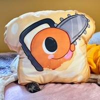 Image 1 of Chainsaw dog plush