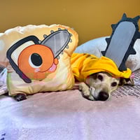 Image 2 of Chainsaw dog plush