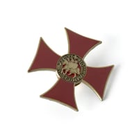 Image 1 of Pin Cruz Caballeros Templarios