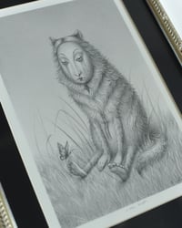 Image 3 of LONE WOLF (framed)