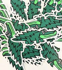 Gizz bolt 4" Sticker