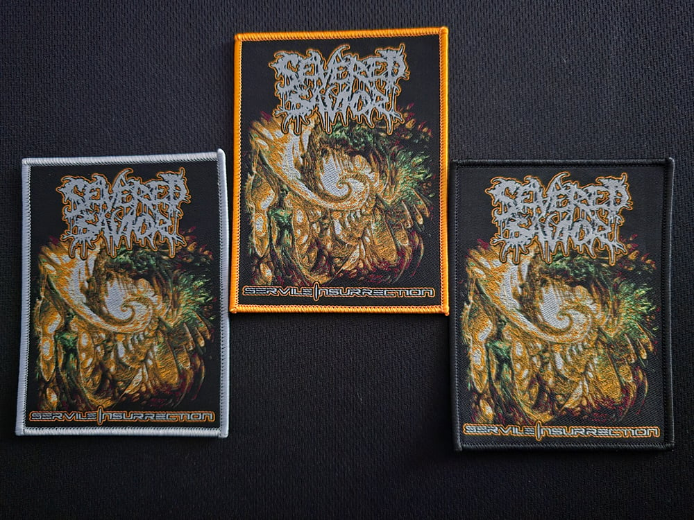 Severed Savior "Servile Insurrection" Official Woven Patch