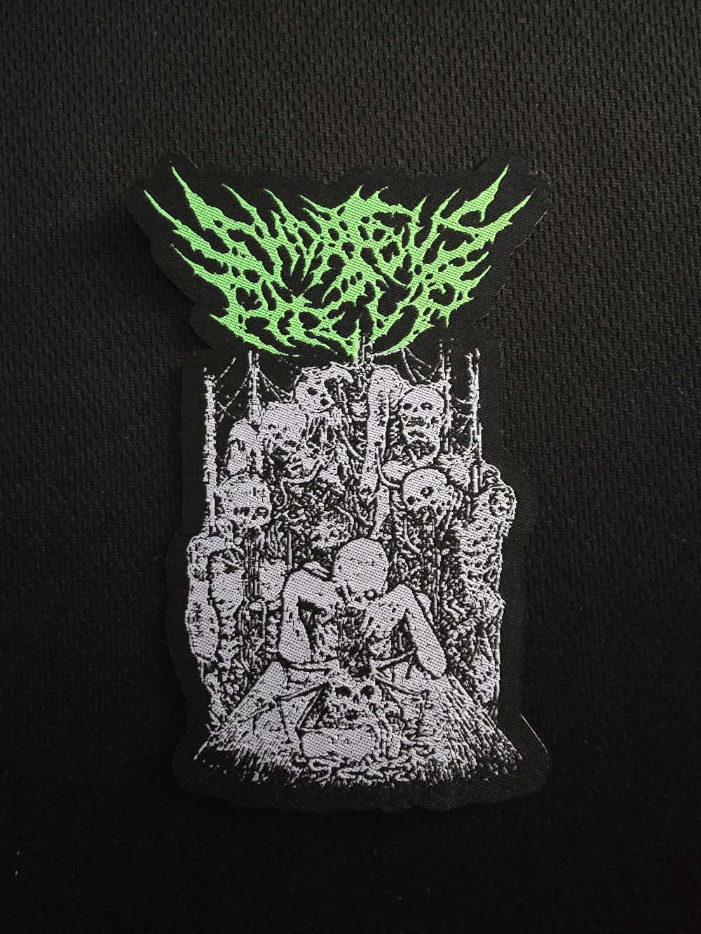 Short Bus Pile Up "Crazed Display" Official Woven Patch