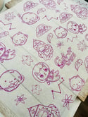 Cat-er Space tissue paper - set of 5 sheets