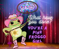 Ribbit Roan: Pink Froggo Girl