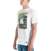 Image 4 of T-shirt col ras du cou Homme Design Vert