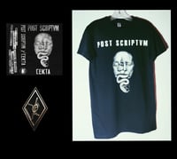 POST SCRIPTVM - СЕКТА C-30 tape, t-shirt and trepan pin bundle