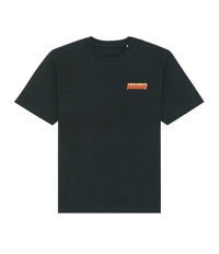 Image 4 of Discarded® Psychedelic Graphic Tee - Black