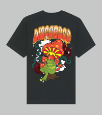Image 5 of Discarded® Psychedelic Graphic Tee - Black