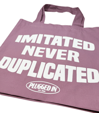 Image 2 of Purple Statement Tote Bag