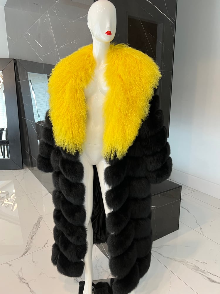 Image of Custom 3in1 Fox Coat (Mongolian Collar)