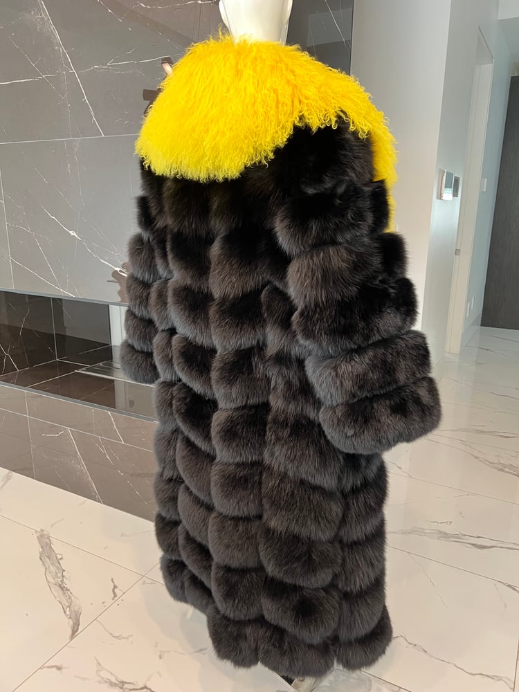 Image of Custom 3in1 Fox Coat (Mongolian Collar)