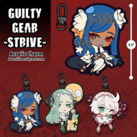 Image 1 of Guilty Gear Faux Rubber  Strap Charms