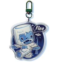 Image 1 of Yeti Flee Acrylic Charm