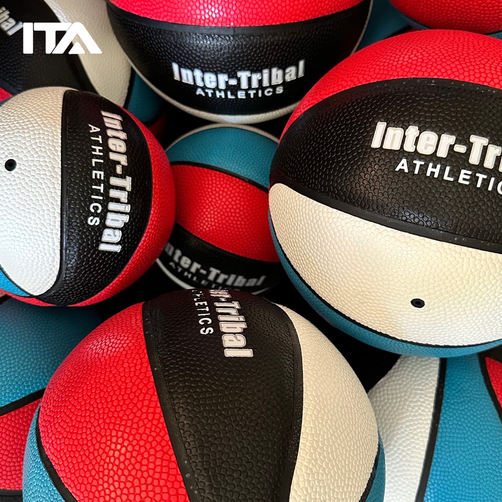 Image of Inter-Tribal Athletics Multi-Colored Mini Ball